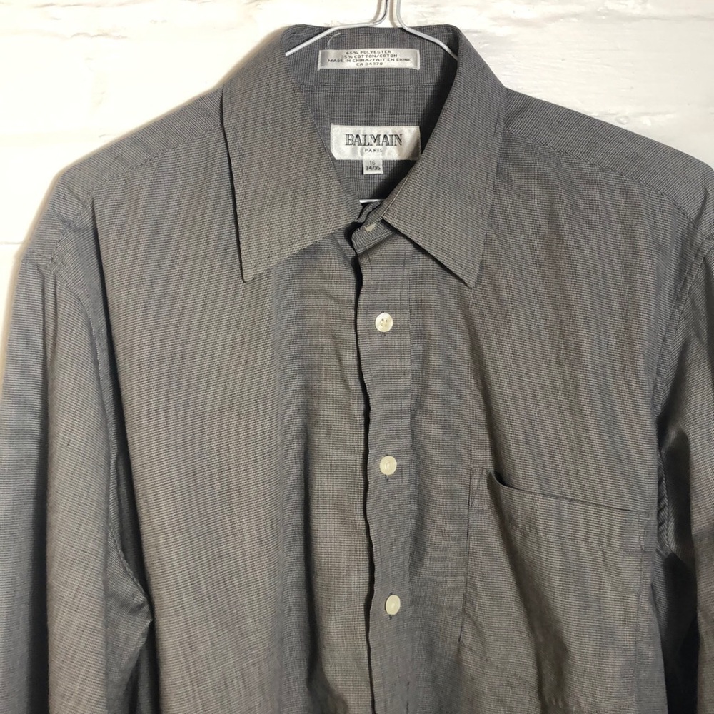 Balmain Paris long sleeve dress shirt - Picture 3 of 3